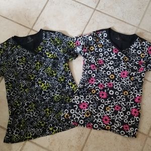 Women scrub tops